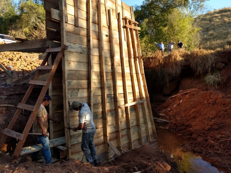Mais uma Ponte é construída no Municipio de Nova Laranjeiras